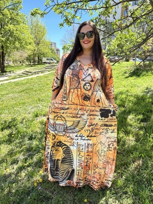 Лятна макси рокля Египет