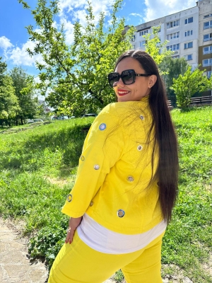 Дънково яке- Limited yellow